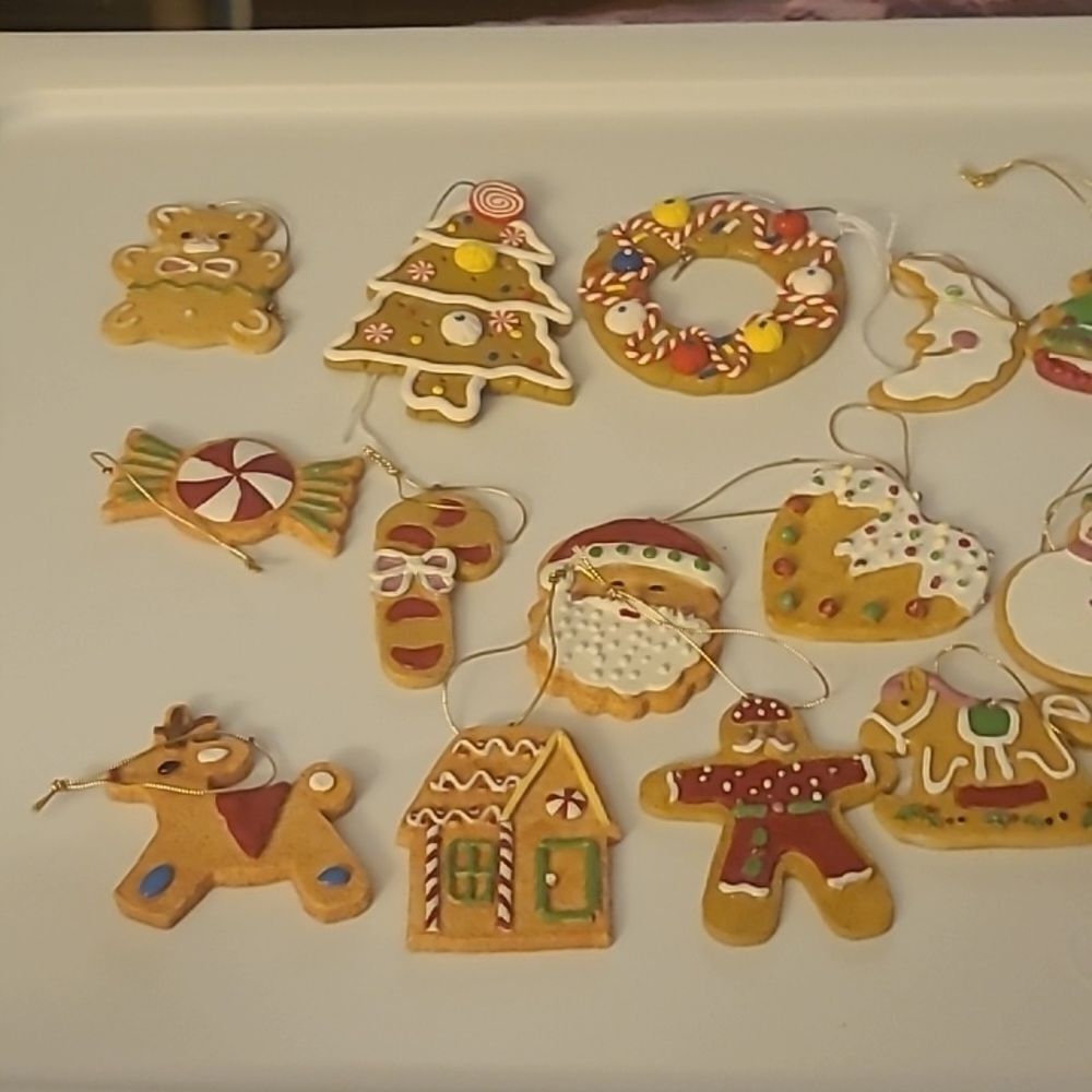 Gingerbread Cookie Ornaments